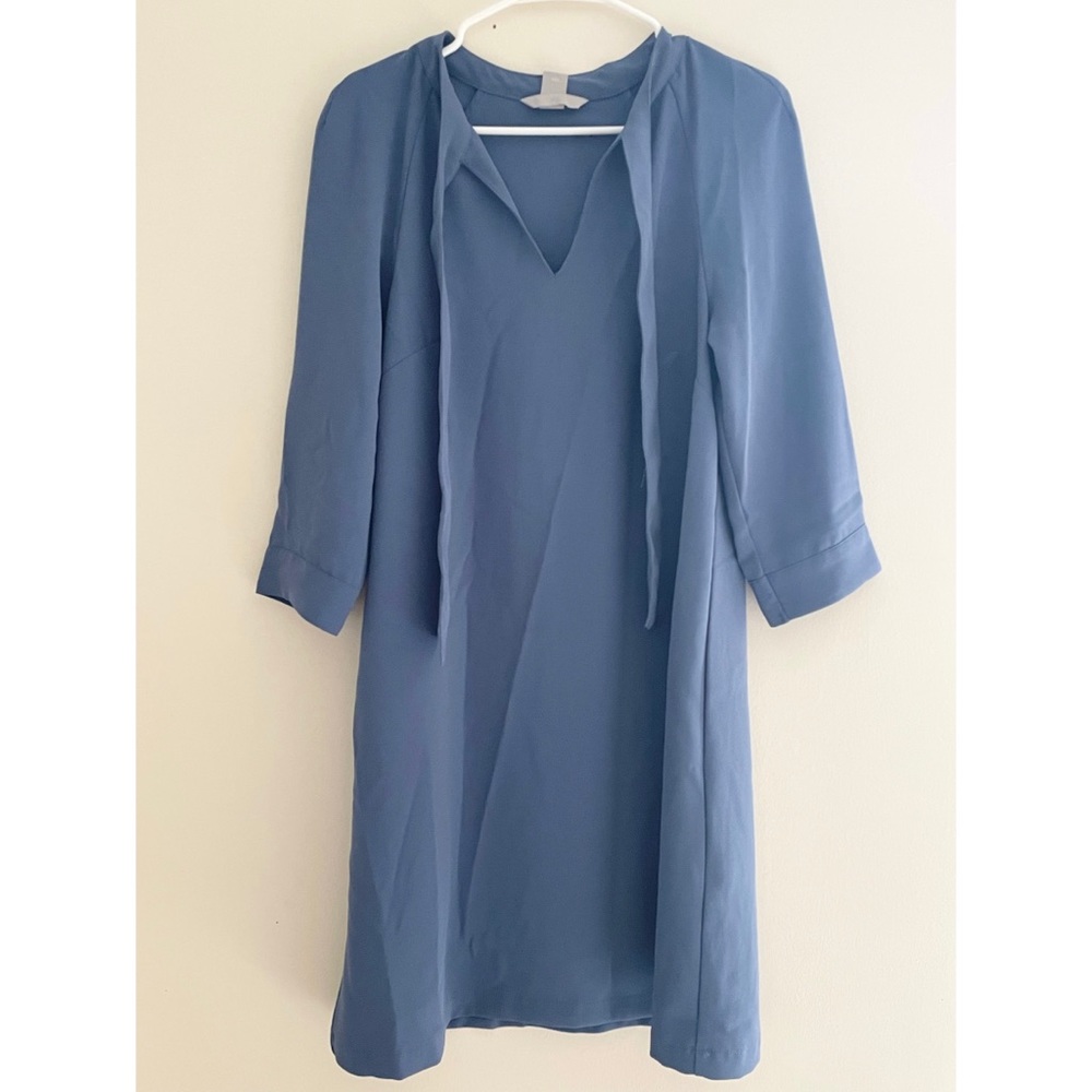 H&M Tie Neck Dress